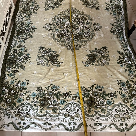 Vintage BATES Mid century bedspread for size Twin bed beautiful - Picture 4 of 13